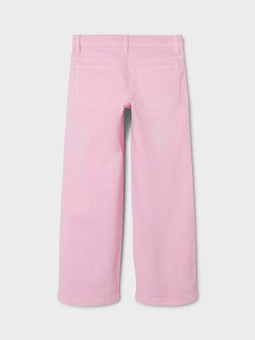 Wide leg Jeans 'Rose' di NAME IT in rosa