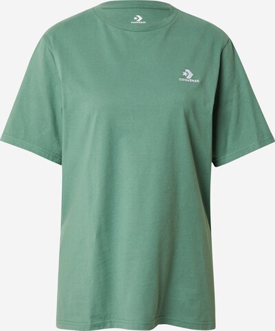 CONVERSE T-Shirt in grün / weiß, Produktansicht