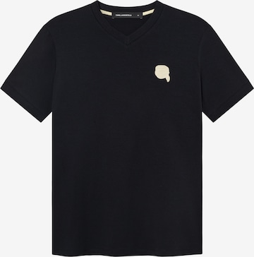 T-Shirt ' 755022 ' Karl Lagerfeld en bleu : devant