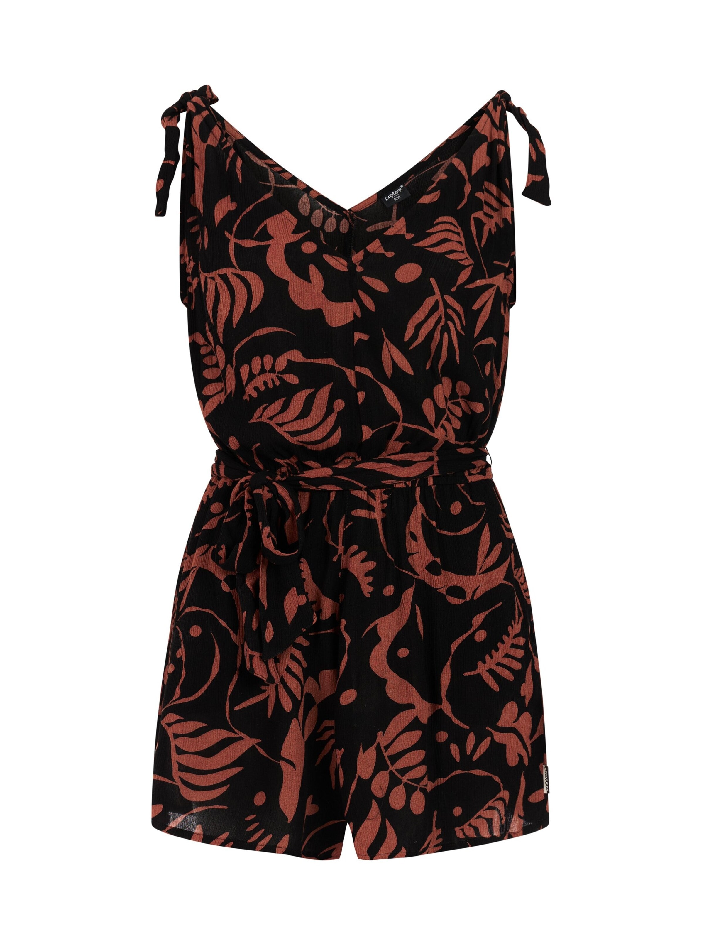 PROTEST Jumpsuit 'PRTBluet' in Bruin: voorkant