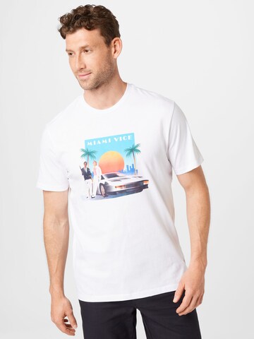 T-Shirt 'Vice' Only & Sons en blanc : devant