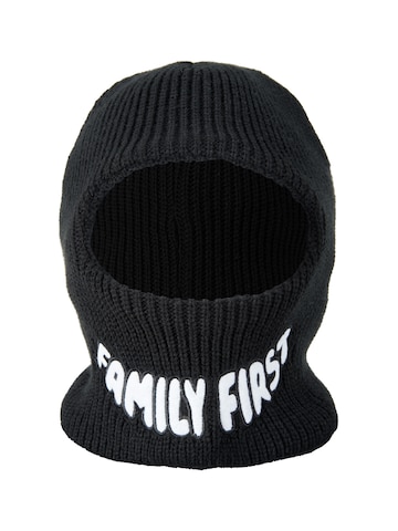 Bonnet 'Big Smile Balaclava' FAMILY 1ST FAMILY 4EVER en noir : devant