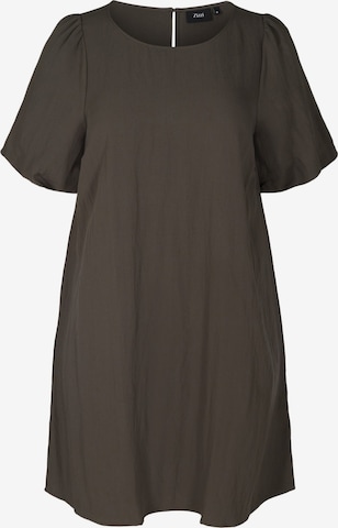 Zizzi Dress 'Vmacy' in Green: front