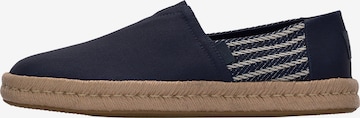 TOMS - Alpargatas en azul: frente