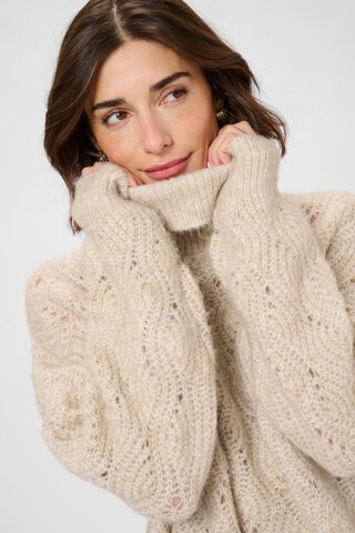 CULTURE Pullover in Beige