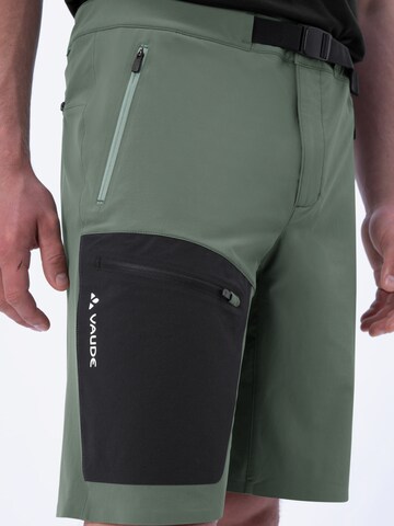 VAUDE Regular Outdoorbroek 'Badile' in Groen