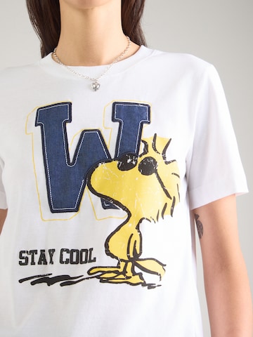 T-shirt '1/2 Woodstock W' PRINCESS GOES HOLLYWOOD en blanc