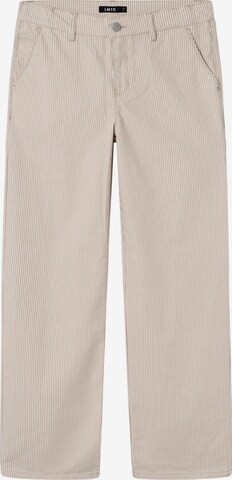 Wide Leg Pantalon NAME IT en beige : devant