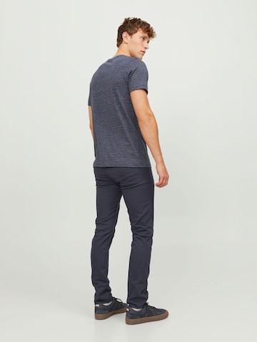 Regular Pantalon 'Glenn' JACK & JONES en bleu