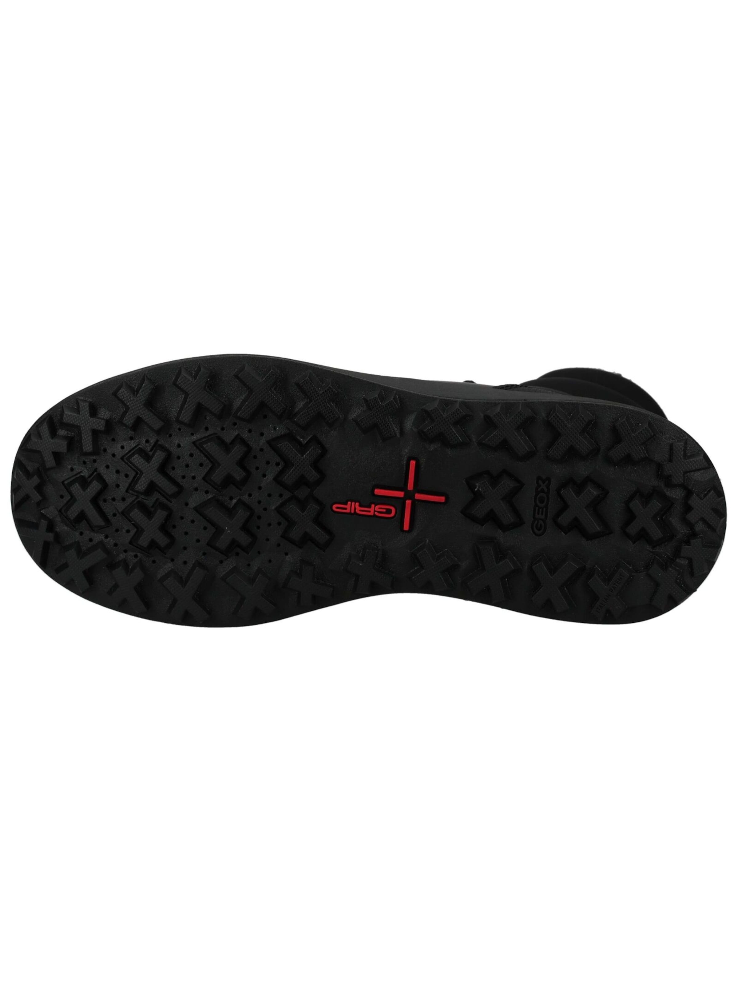 GEOX Schnürboots in Schwarz