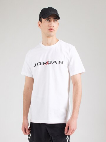 Jordan Shirt 'AIR' in White: front