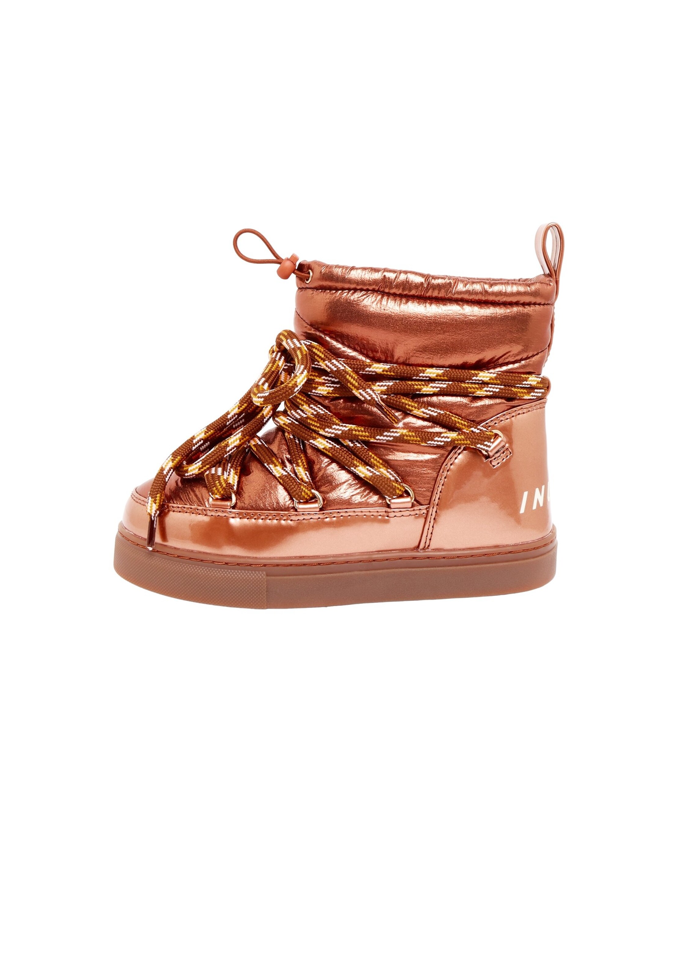 INUIKII Snowboots 'MOUNTAIN' in Brons: voorkant