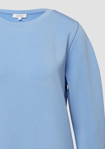 s.Oliver Sweatshirt in Blau
