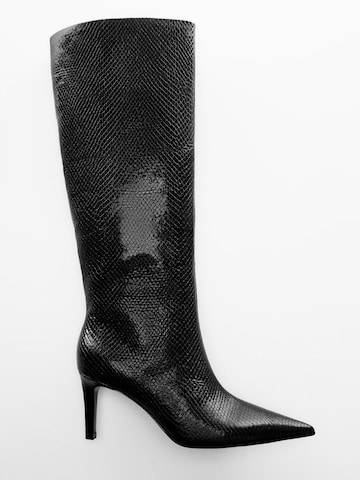 MANGO Stiefel 'AMALIA' in Schwarz