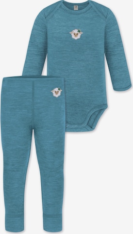 Barboteuse / body normani en bleu : devant