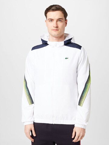 Lacoste Sport - Casaco deportivo em branco: frente