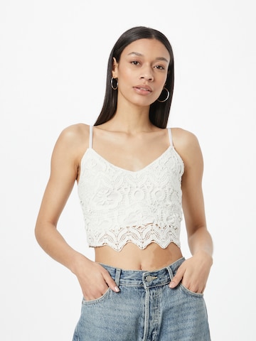 ABOUT YOU Top 'Gemma' in White: front