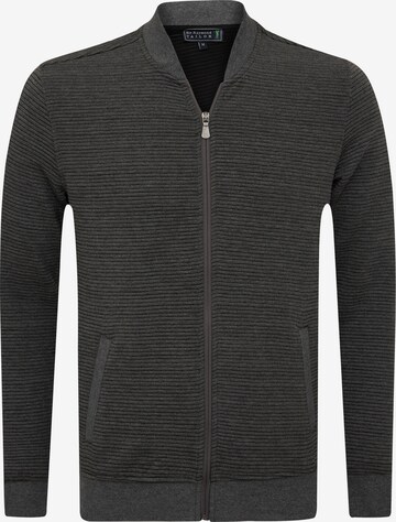 Sir Raymond Tailor Zip-Up Hoodie 'Islandy' in Grey: front