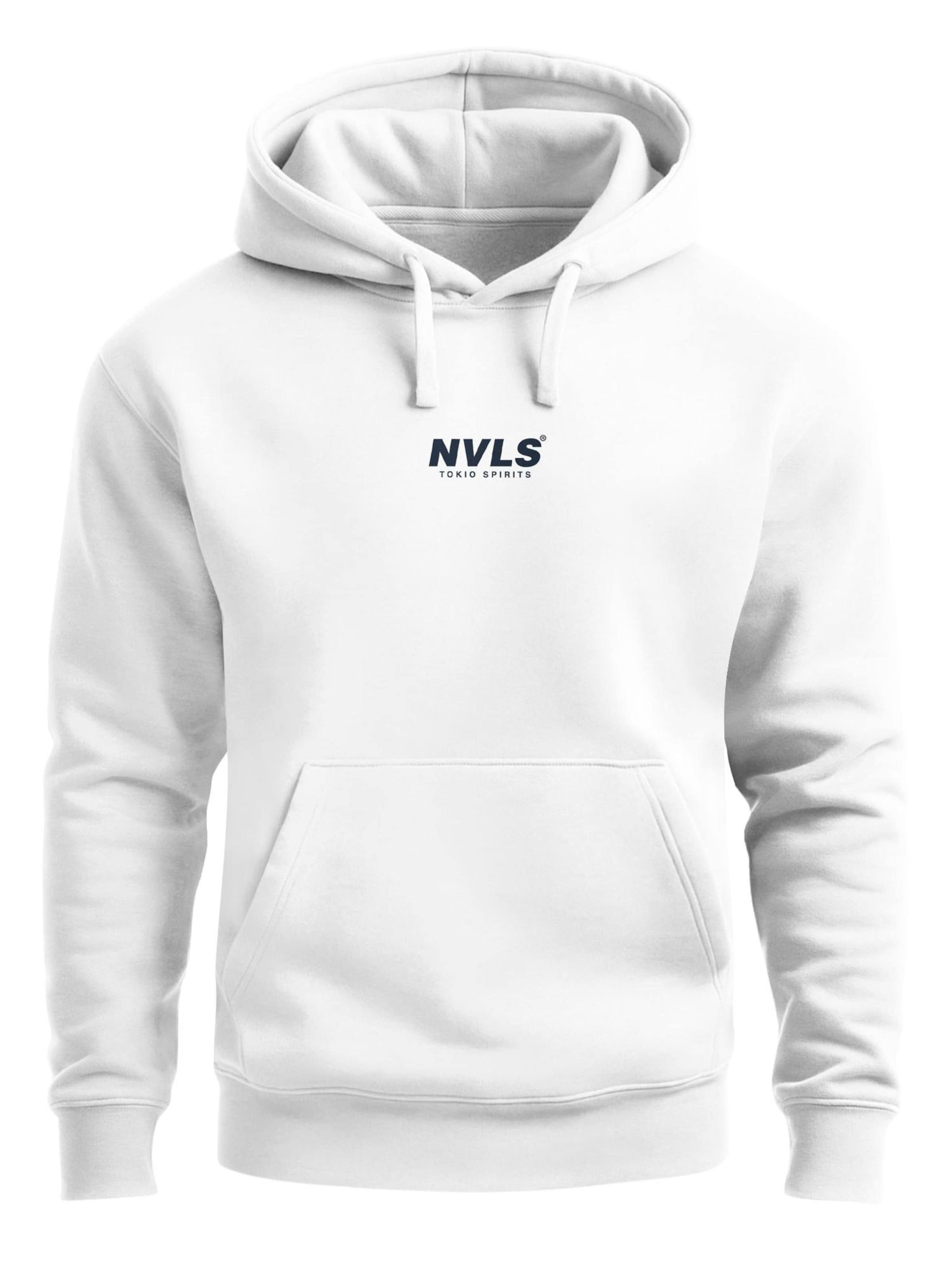 Neverless Sweatshirt 'Tokyo Wave'‌‌‌‌‌ in Weiß: Vorderseite