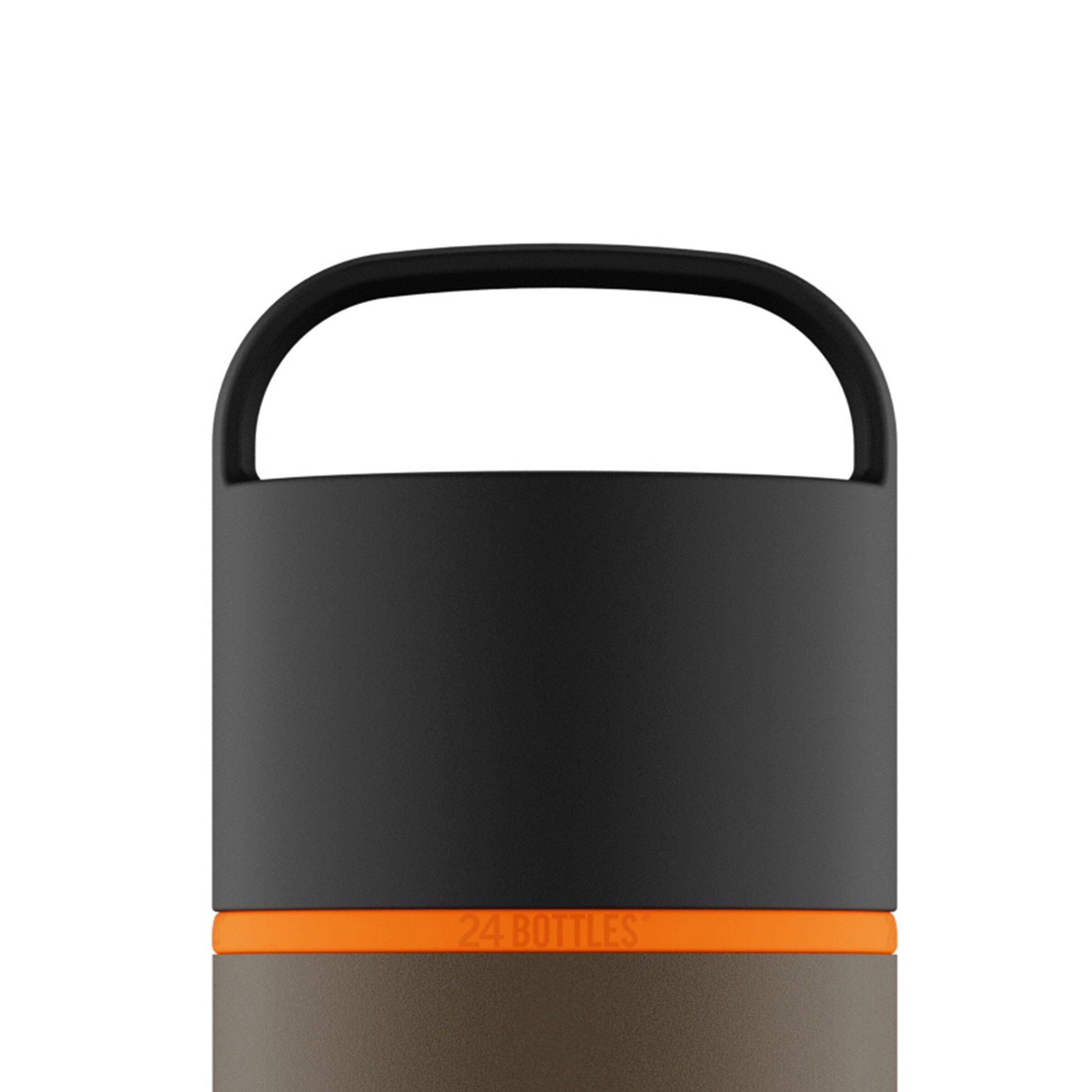 24Bottles Trinkflasche 'Spin' in Braun