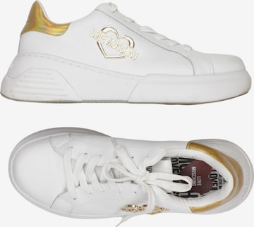 Love Moschino Sneaker 39 in Weiß: Vorderseite