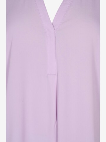 Zizzi Blouse 'Anni' in Lila