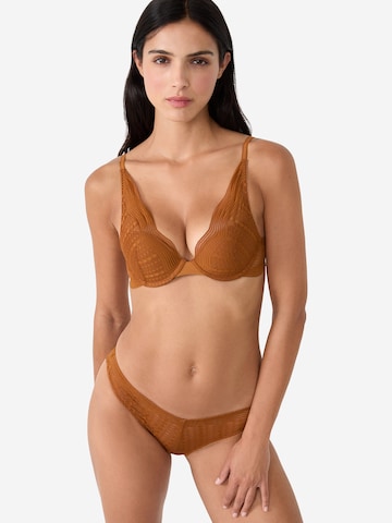 Bustino Reggiseno 'Gamme' di ETAM in marrone