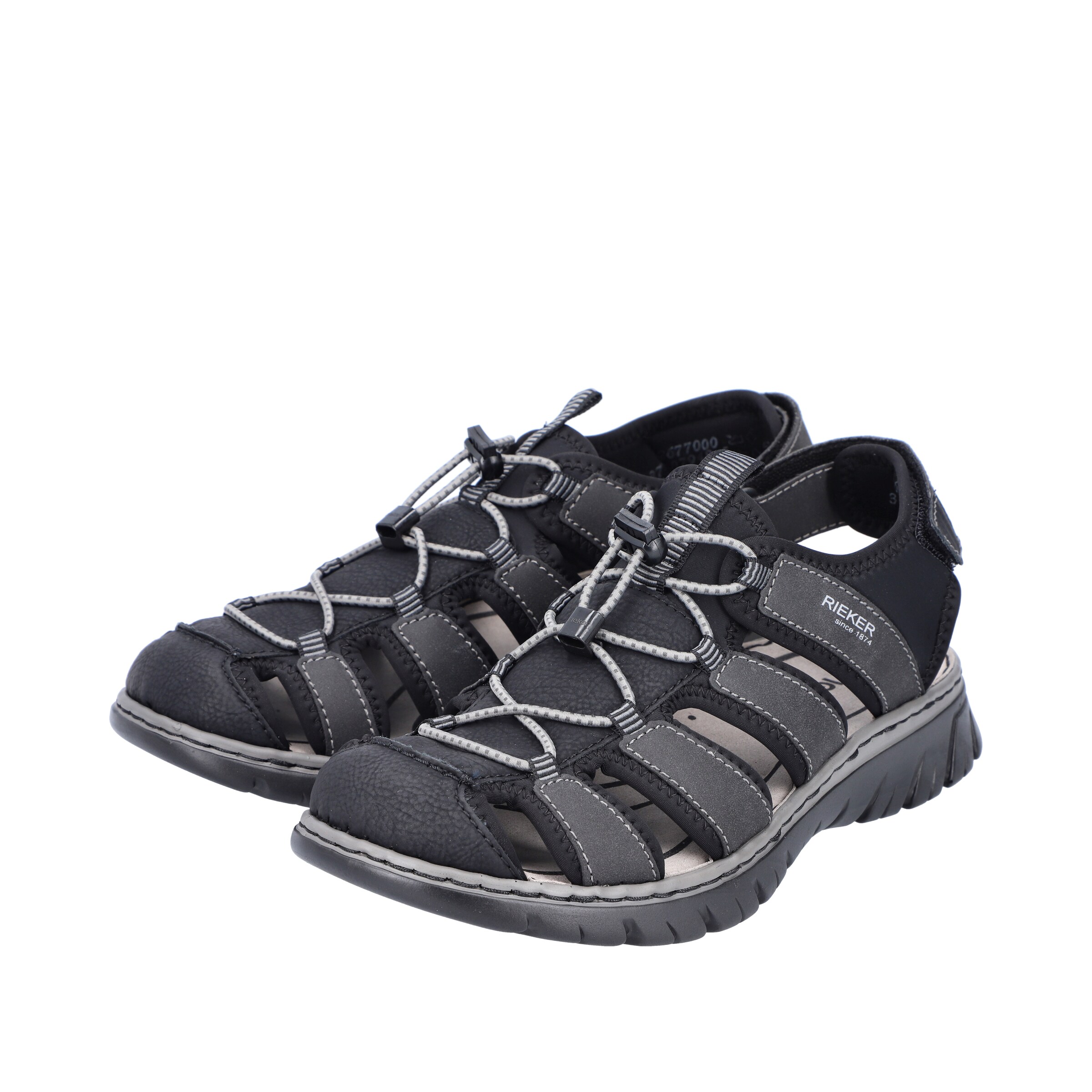 Sandales de randonnée Rieker en noir