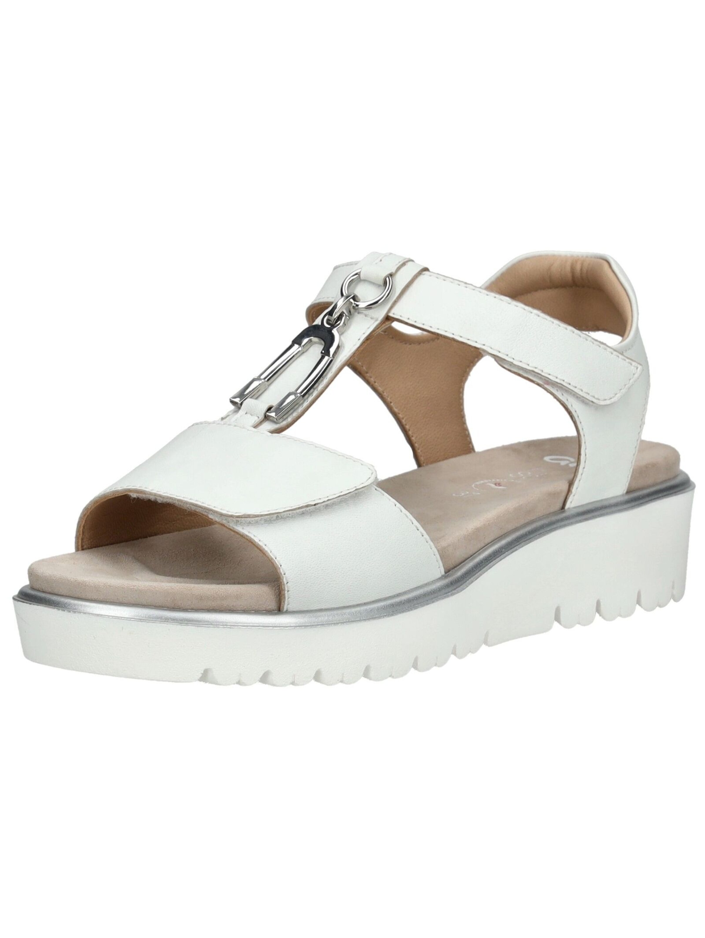ARA Sandale in silber / weiß, Produktansicht