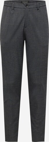 Coupe slim Pantalon chino 'Mott super slim-fit chino contains' SCOTCH & SODA en gris : devant