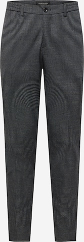 SCOTCH & SODA Slimfit Chino hlače 'Mott super slim-fit chino contains' | siva barva: sprednja stran