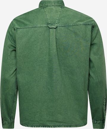 Blend Big Regular fit Button Up Shirt in Green