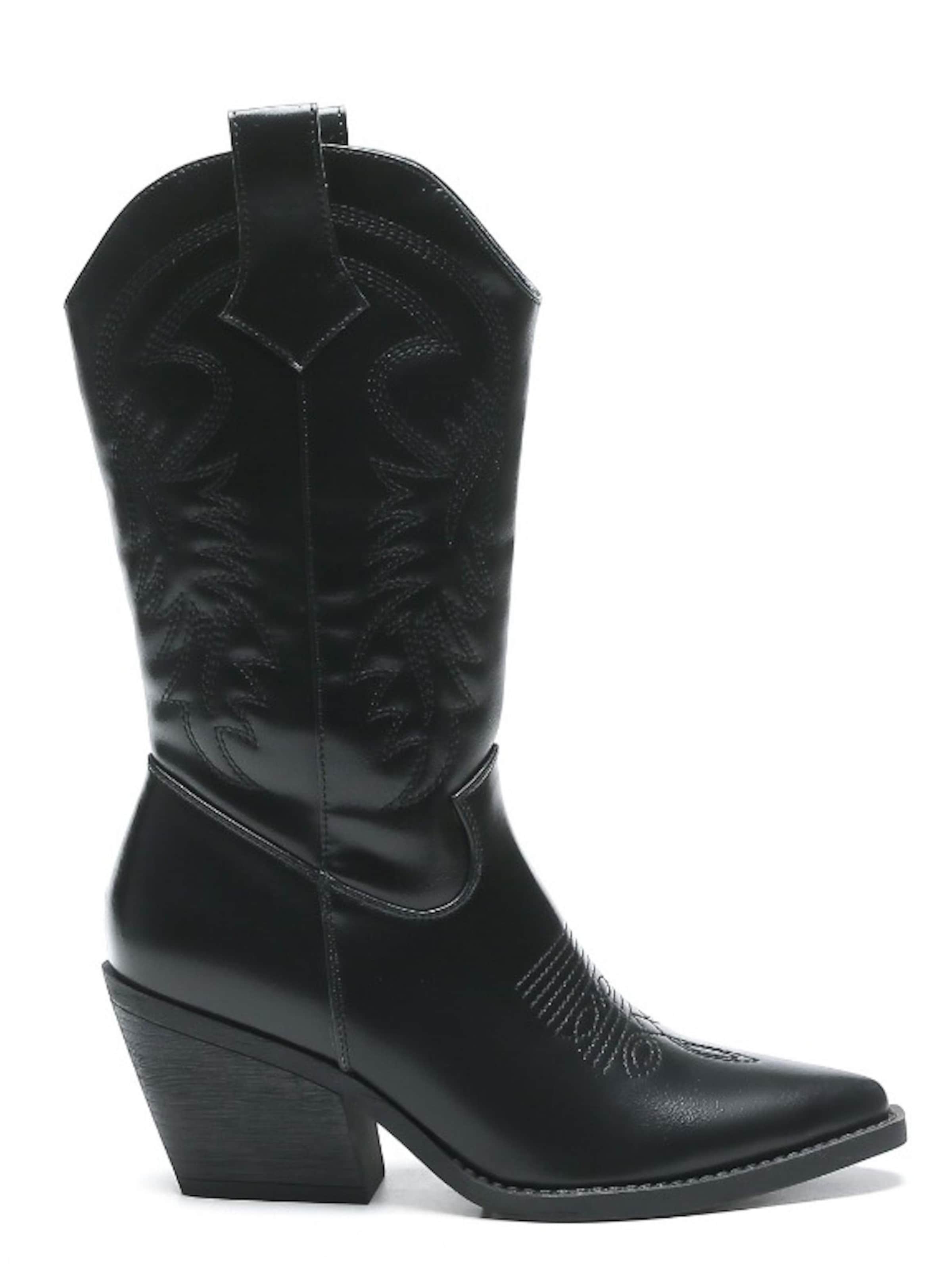 Bottes de cowboy Smile Favorites en noir