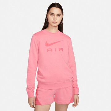 Nike Sportswear Sweatshirt in Pink: front