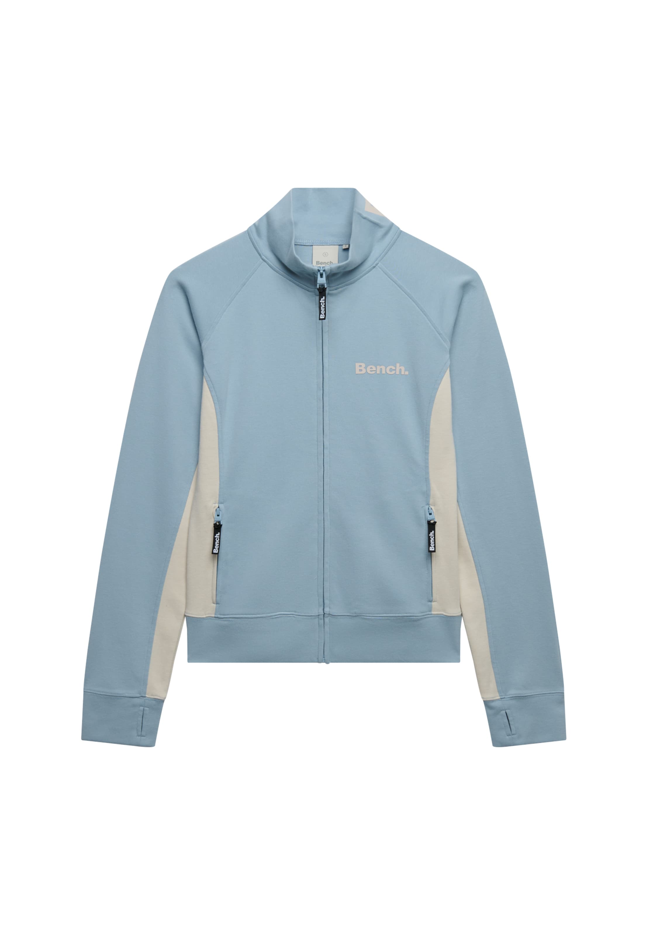 Superdry & Co Sweatvest 'Bench X Superdry & Co' in Blauw: voorkant