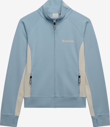 Superdry & Co Sweatvest 'Bench X Superdry & Co' in Blauw: voorkant