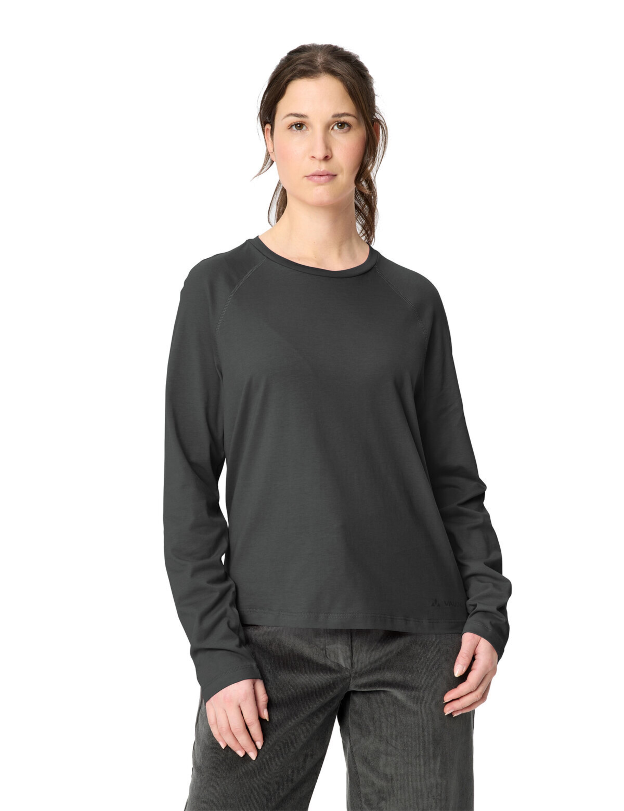 VAUDE Performance shirt 'Cyclist' in Grey: front