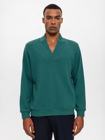 Antioch Sweter w kolorze zielony: przód