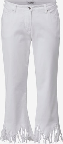 Angel of Style Regular Jeans in White: front