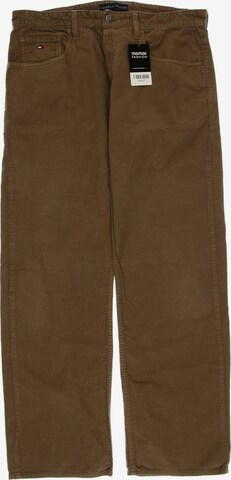 TOMMY HILFIGER Pants in 34 in Brown: front
