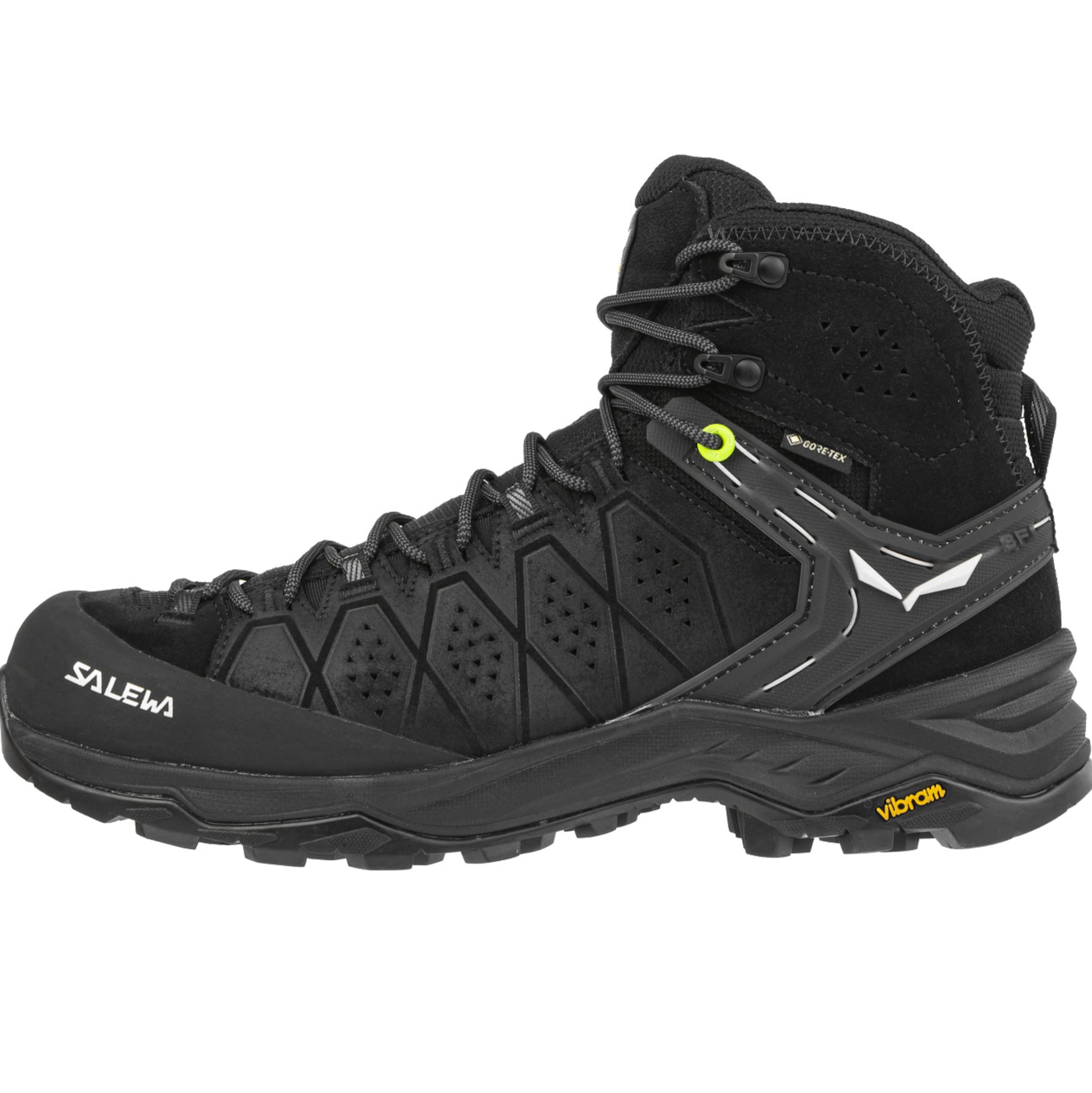 SALEWA Boots ' Alp Trainer 2 Mid GTX ' in Schwarz: Vorderseite