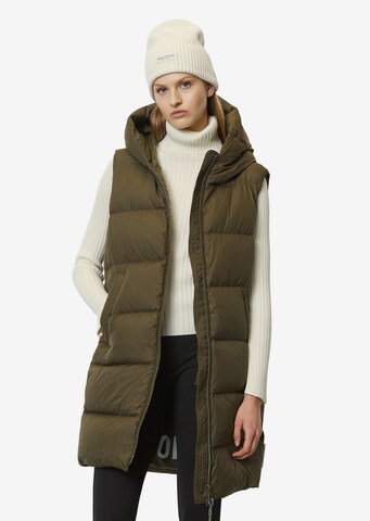 Marc O'Polo Vest in Green: front