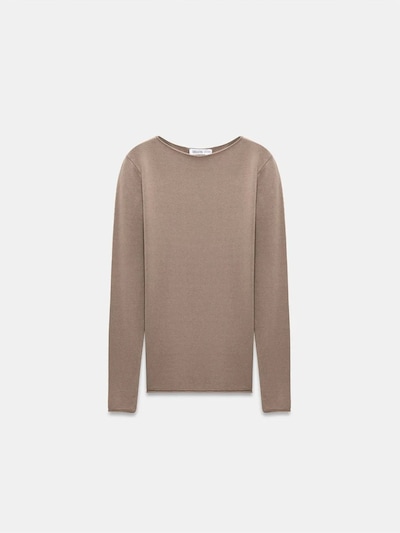 Dilvin Pull-over 'Pullover' en S-L en beige, Vue avec produit