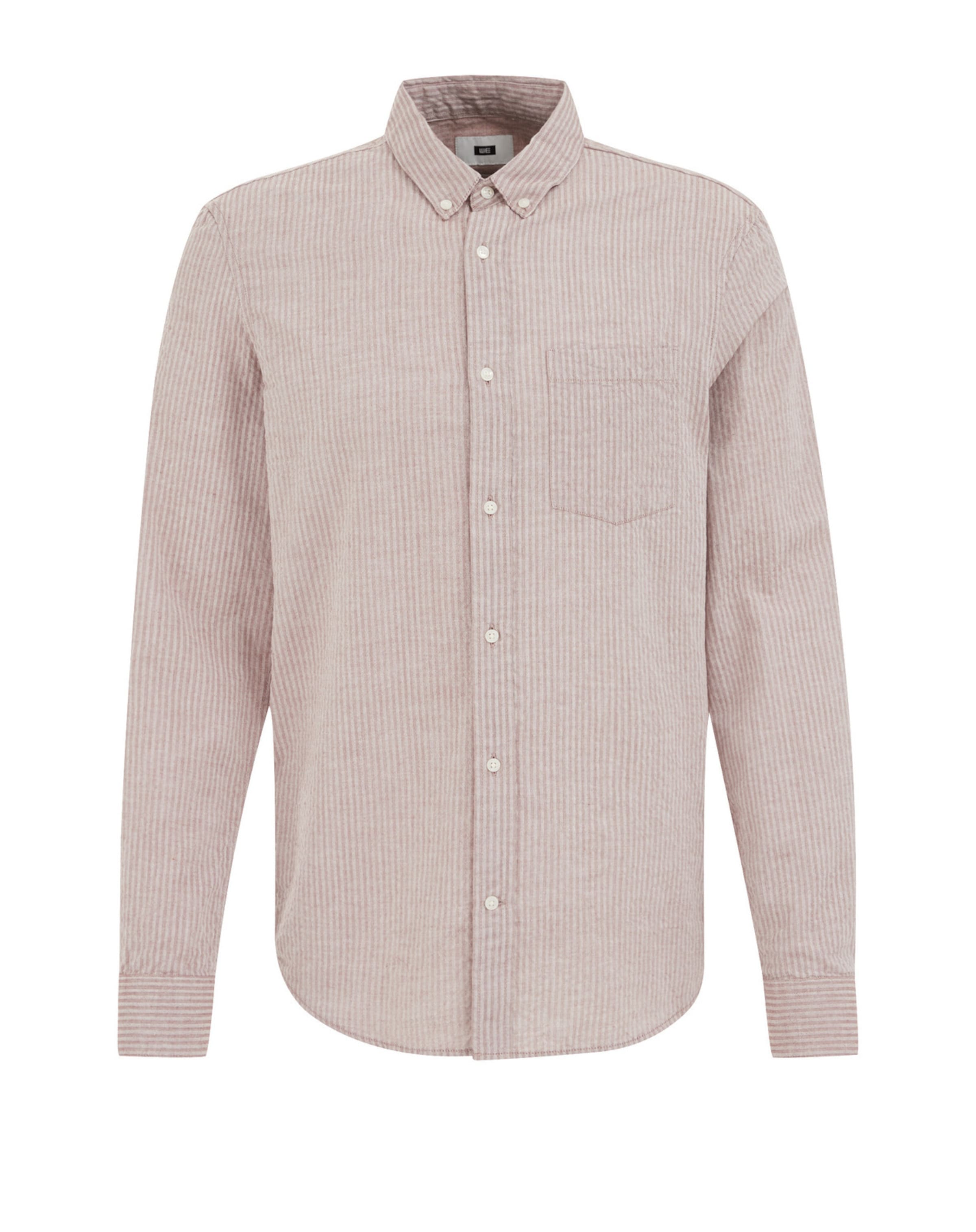 Regular fit Camicia di WE Fashion in marrone: frontale