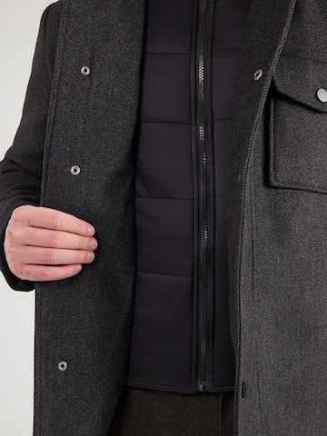 Manteau mi-saison LERROS en gris