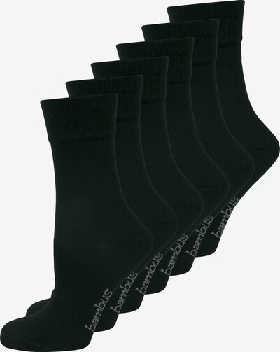 Nur Die Socke ' Bambus Komfort ' in schwarz, Produktansicht