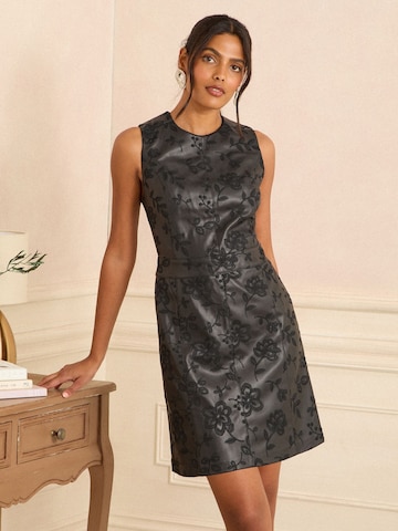 Robe love & roses en noir