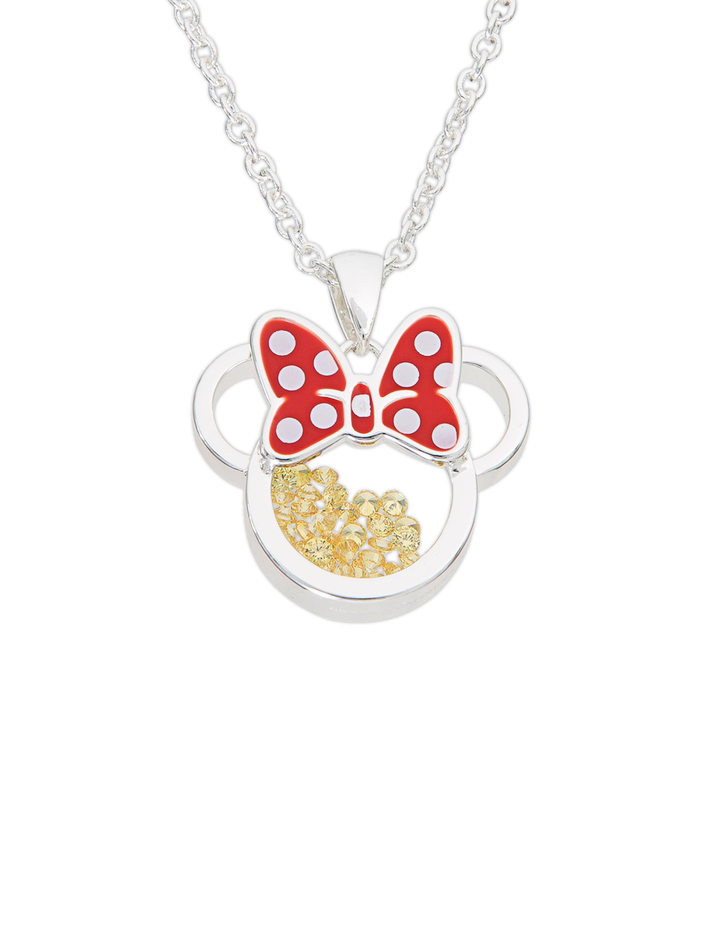 Bijou 'Minnie Mouse Geburtsstein' DISNEY en jaune