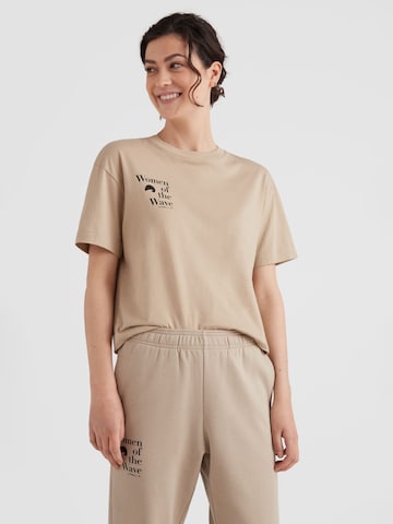 O'NEILL Shirt 'Women Of The Wave' in Beige: voorkant