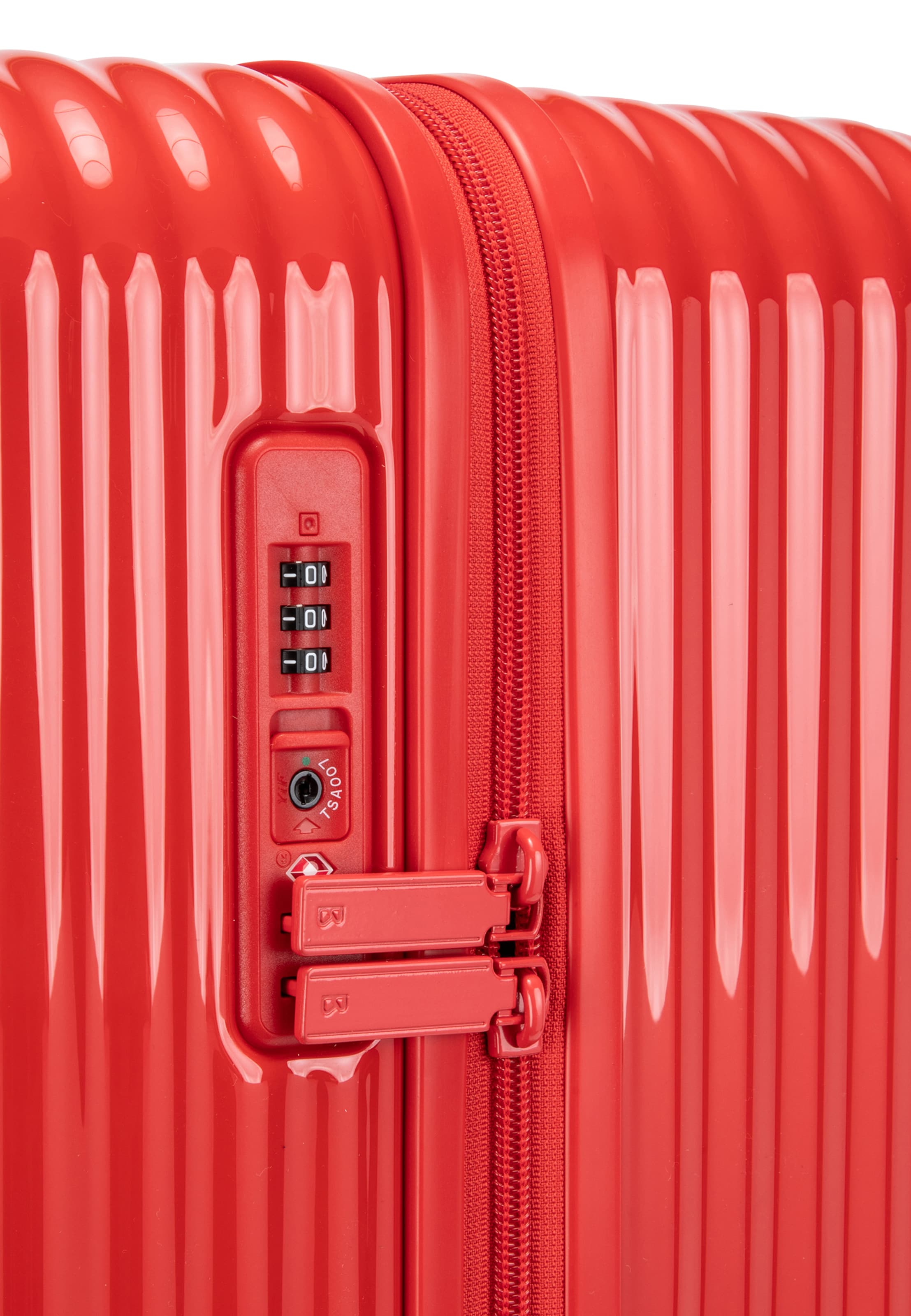 BOGNER Trolley 'Piz' in Rood